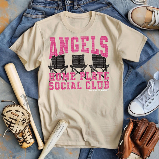 Angels Home Plate Social Club Tee