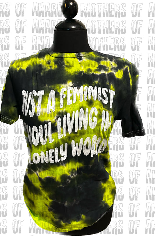 Just A Feminist Ghoul Living In A Lonely World Tee