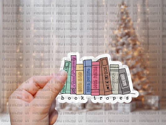 Book Tropes Sticker